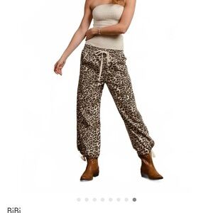 BiBi Leopard Print Joggers for Women